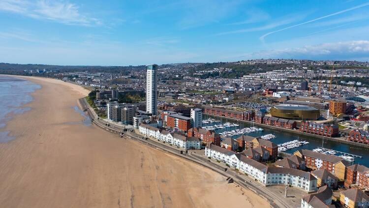 Seaview Boutique One-Bedroom Apt Swansea Esterno foto